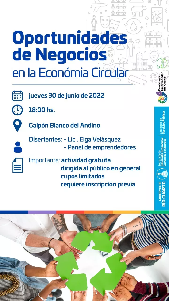 ECOOBJETIVO FOTO RIO CUARTO CHARLA ECONOMIA CIRCULAR