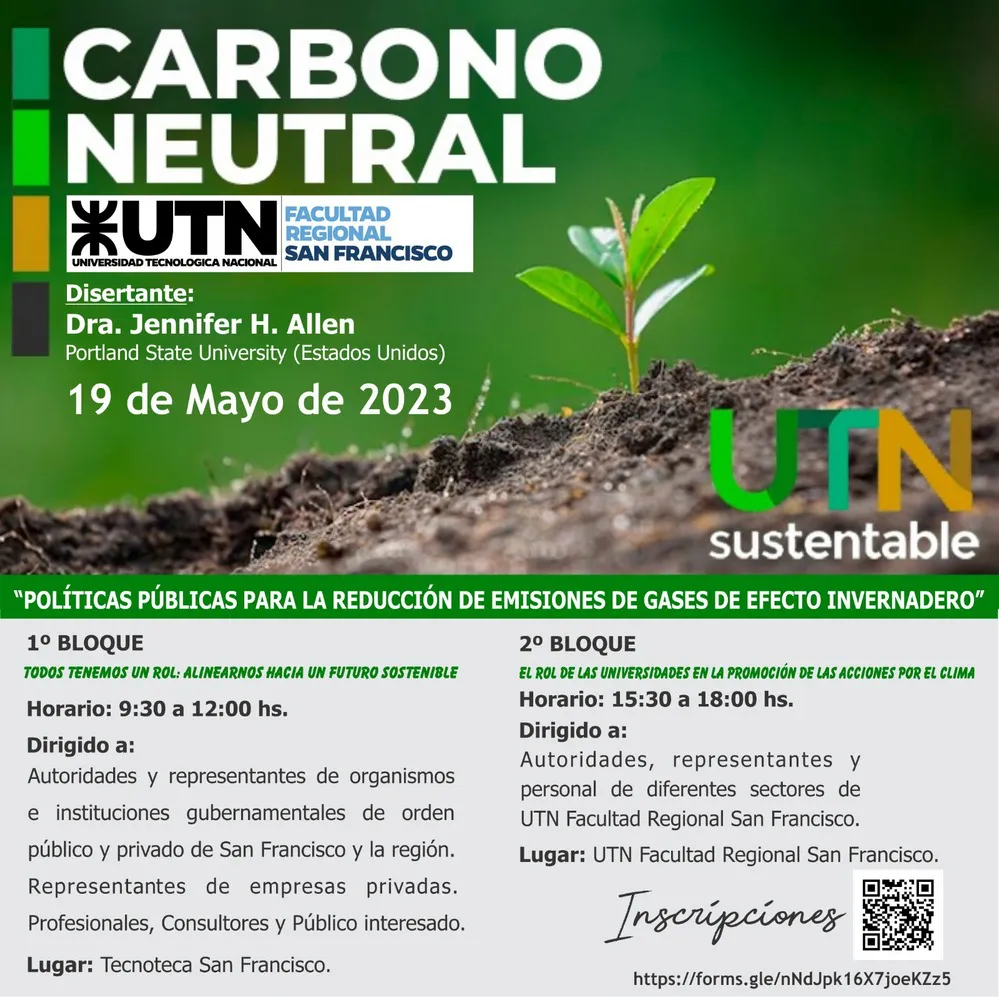 ECOOBJETIVO FOTO SAN FRANCISCO UTN HUELLA CARBONO