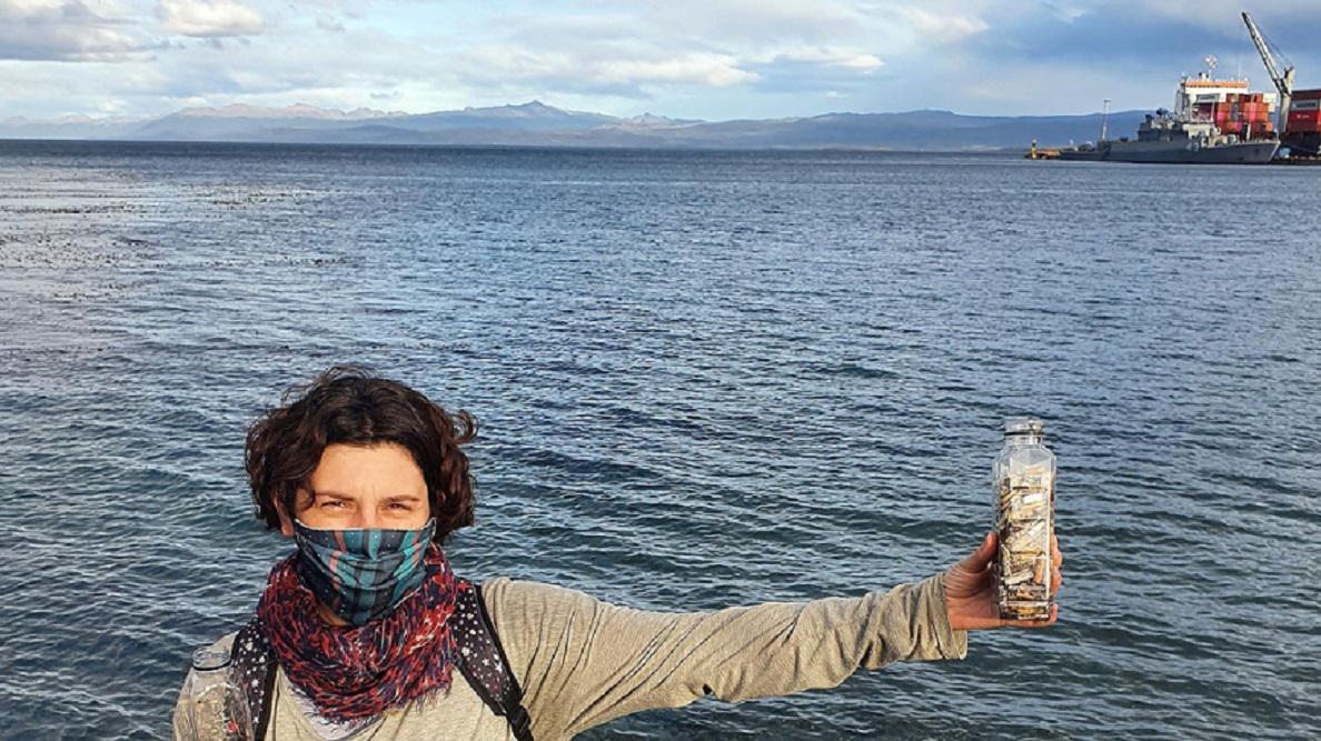 Ambientalistas recolectaron colillas de cigarrillos