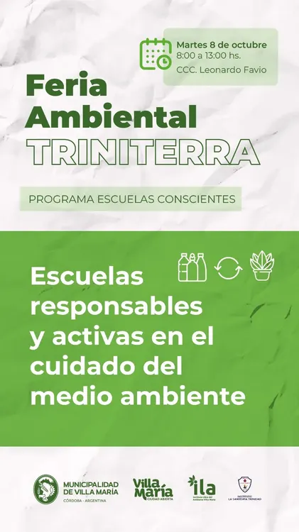 ECOOBJETIVO FOTO VILLA MARIA ESCUELAS CONSCIENTES 1 TRINITARIOS