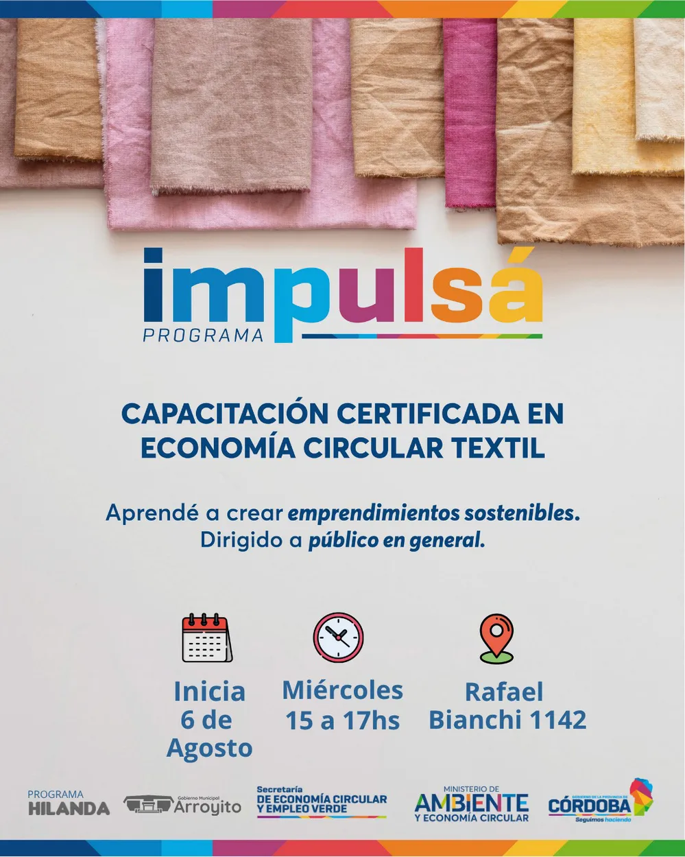 ECOOBJETIVO FOTO ARROYITO CAPACITACION ECONOMIA CIRCULAR