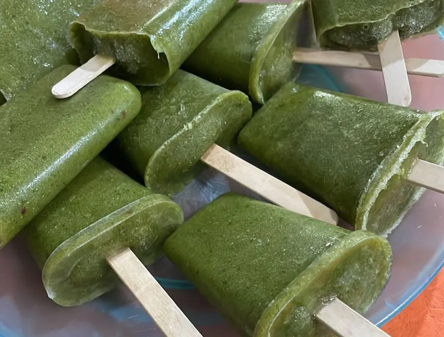 helado clorofila
