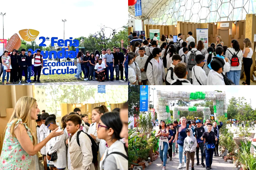 Estudiantes en Cumbre Circular