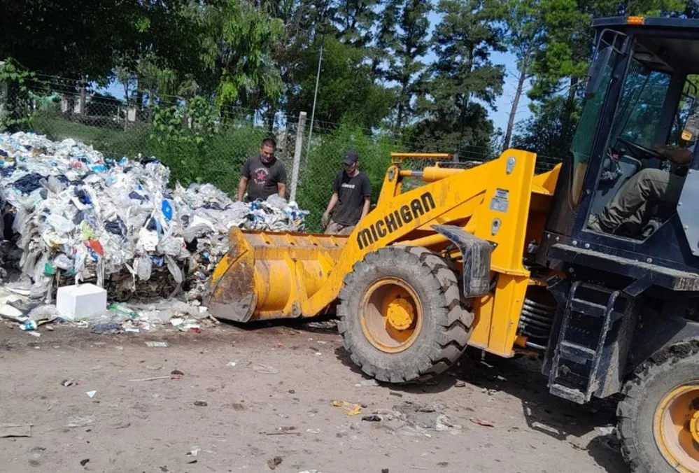 ECOOBJETIVO FOTO CORRAL DE BUSTOS PLASTICO RECUPERADO GEOCYCLE