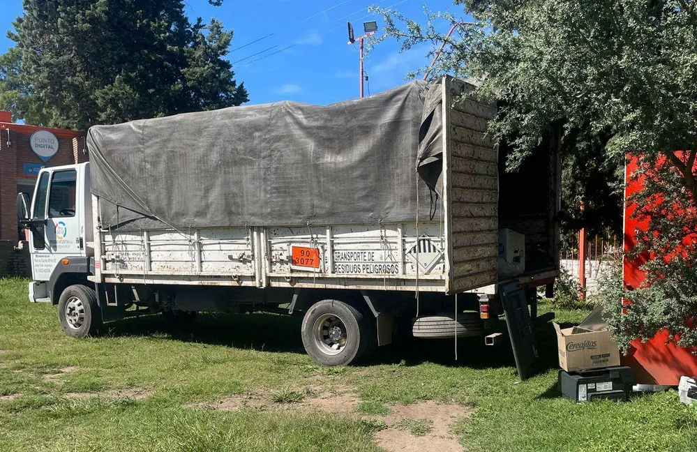 ECOOBJETIVO FOTO VILLA CARLOS PAZ RESIDUOS ELECTRONICOS RETIRO