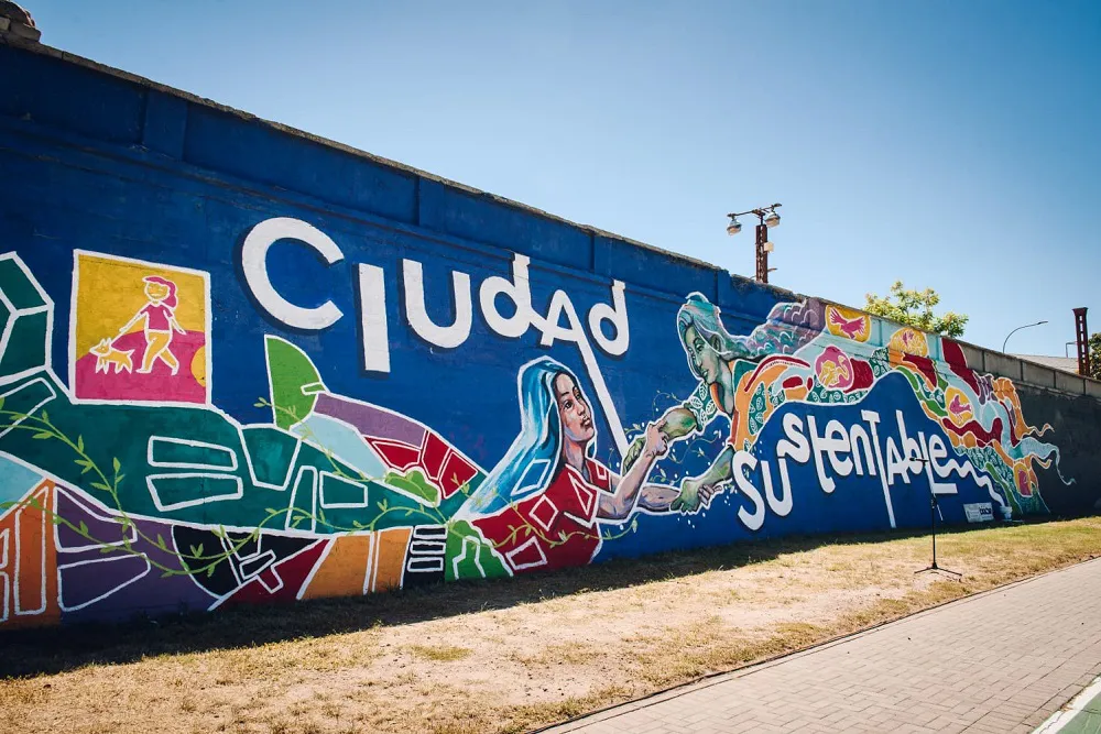 Ciudad sustentable mural