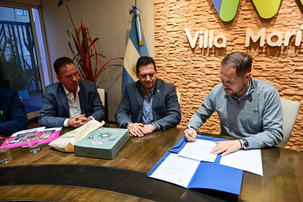 ECOOBJETIVO FOTO VILLA MARIA Convenio argentino israeli