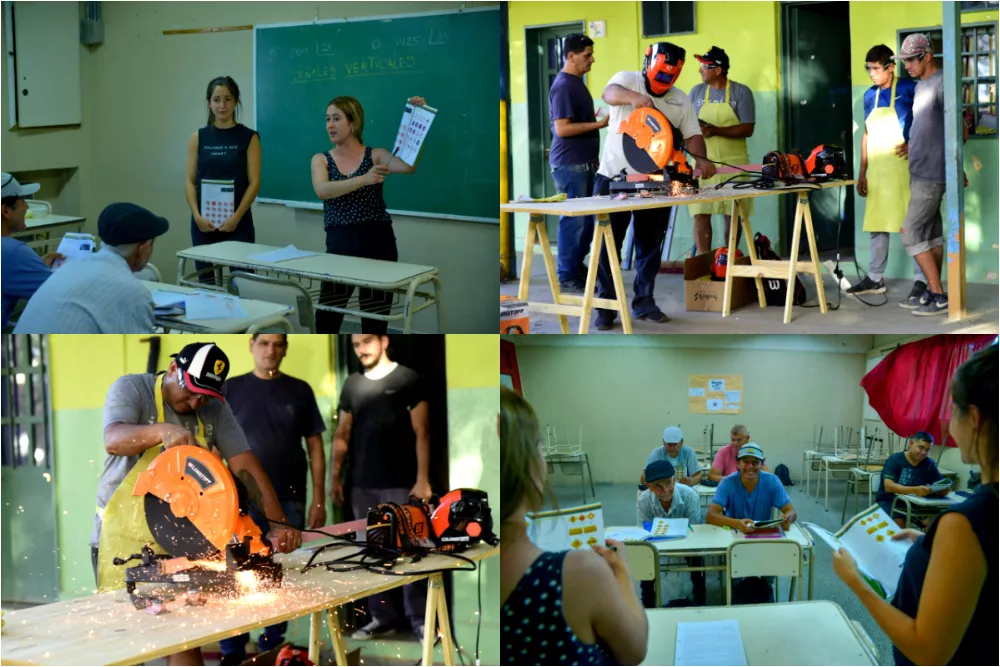 Recuperadores urbanos Alfabetización y capacitación en oficios