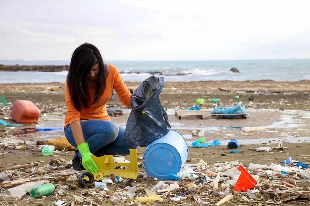 Limpieza contaminacion de playas basura