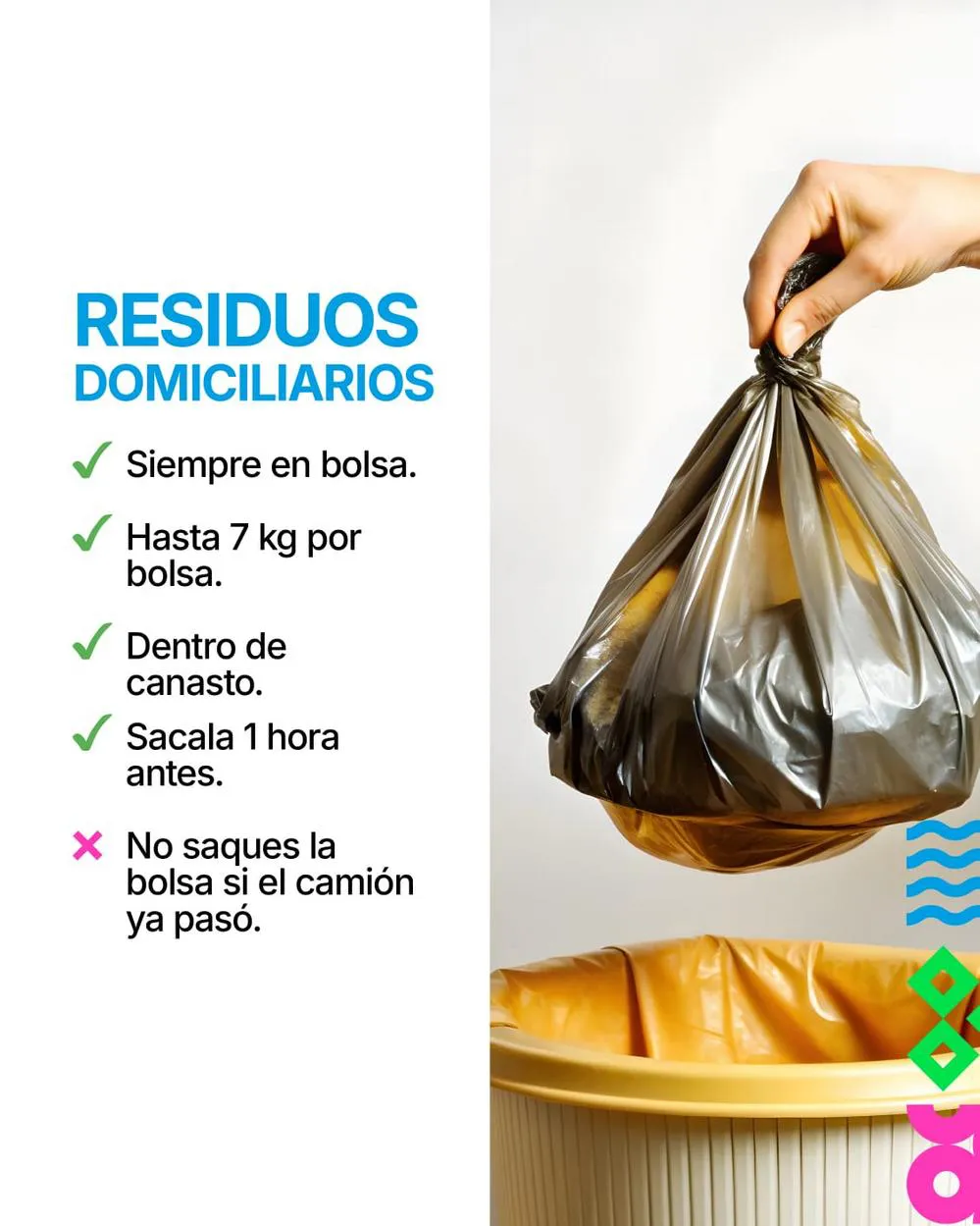 ECOOBJETIVO FOTO RIO CUARTO CONSEJOS BASURA