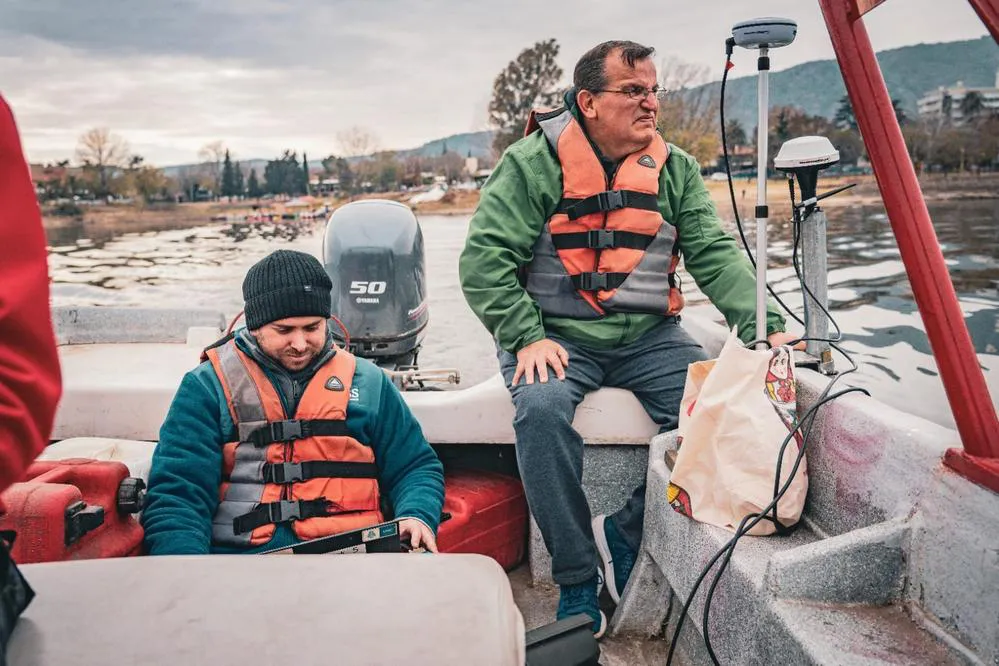 REGION OBJETIVO FOTO VILLA CARLOS PAZ RELEVAMIENTO FONDO LAGO SAN ROQUE 1