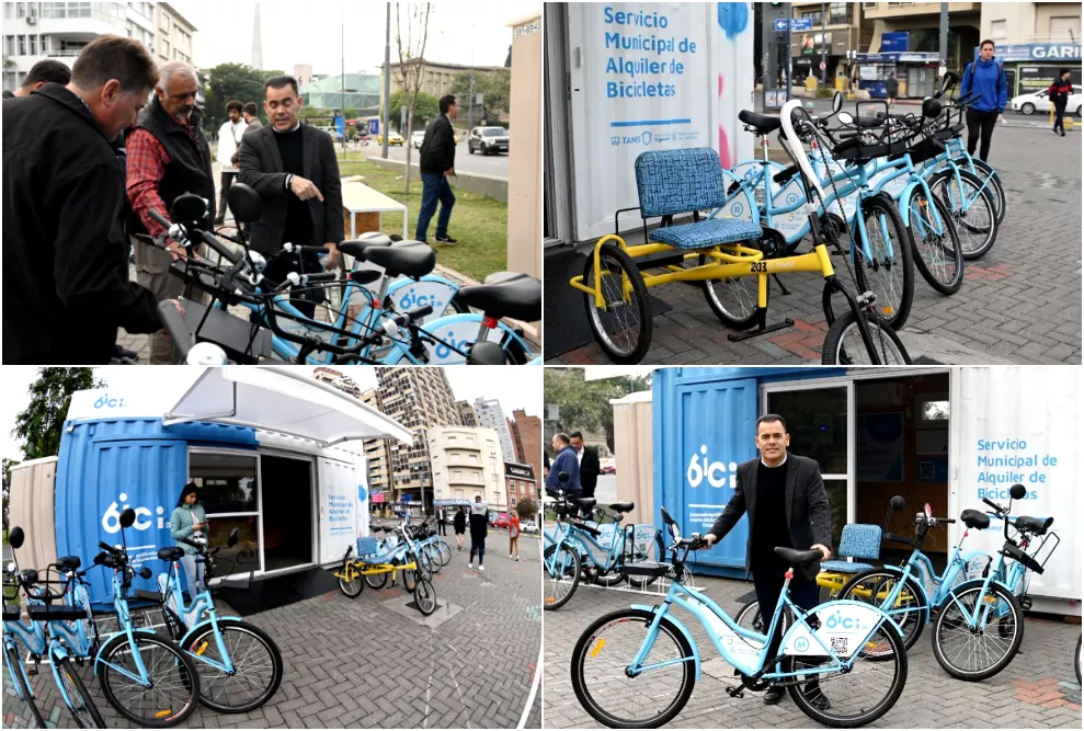 BICICLETAS PÚBLICAS SUMÓ UNA NUEVA ESTACIÓ