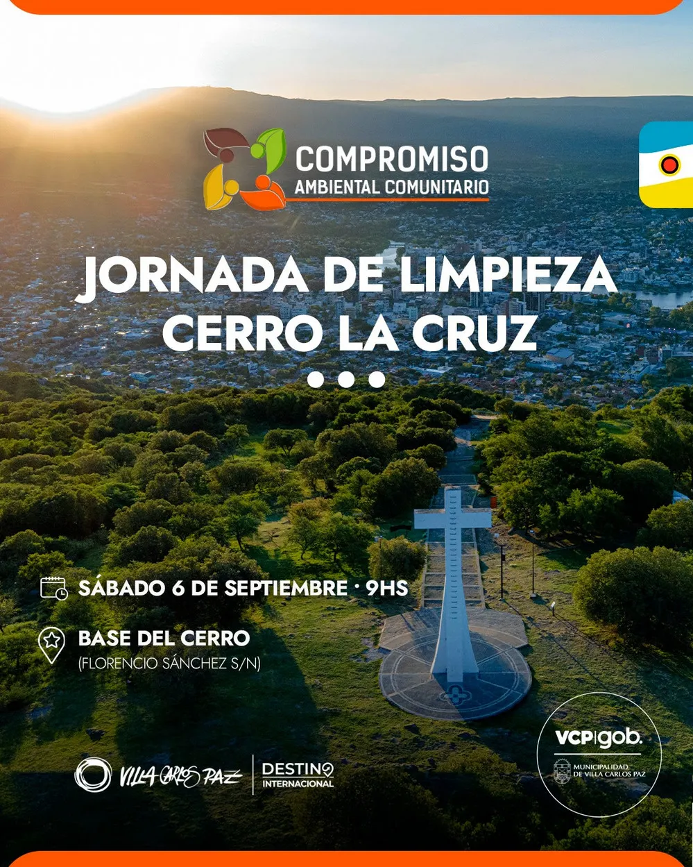 ECOOBJETIVO FOTO VILLA CARLOS PAZ LIMPIEZA CERRO LA CRUZ 060925