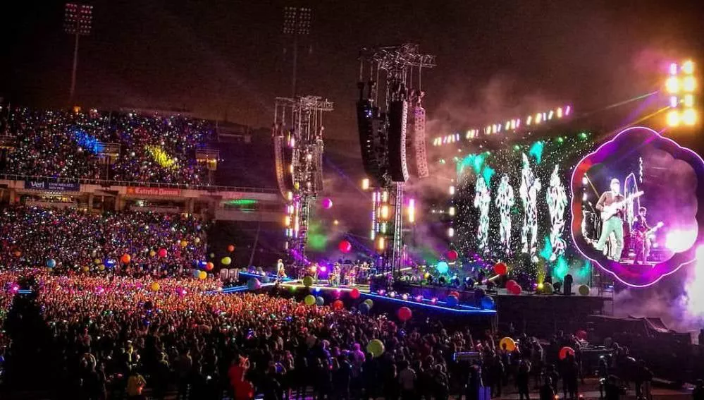 ECOOBJETIVO FOTO COLDPLAY