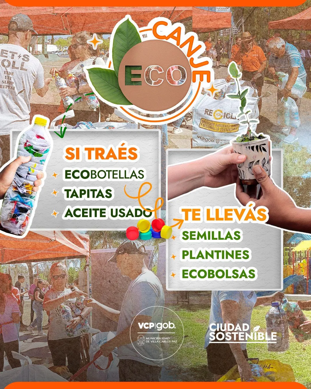 ECOOBJETIVO FOTO VILLA CARLOS PAZ ECOCANJE MAYO MAYO 2